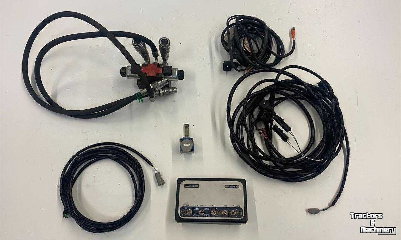 GPS steering systems and attachments Trimble Geoplough 100