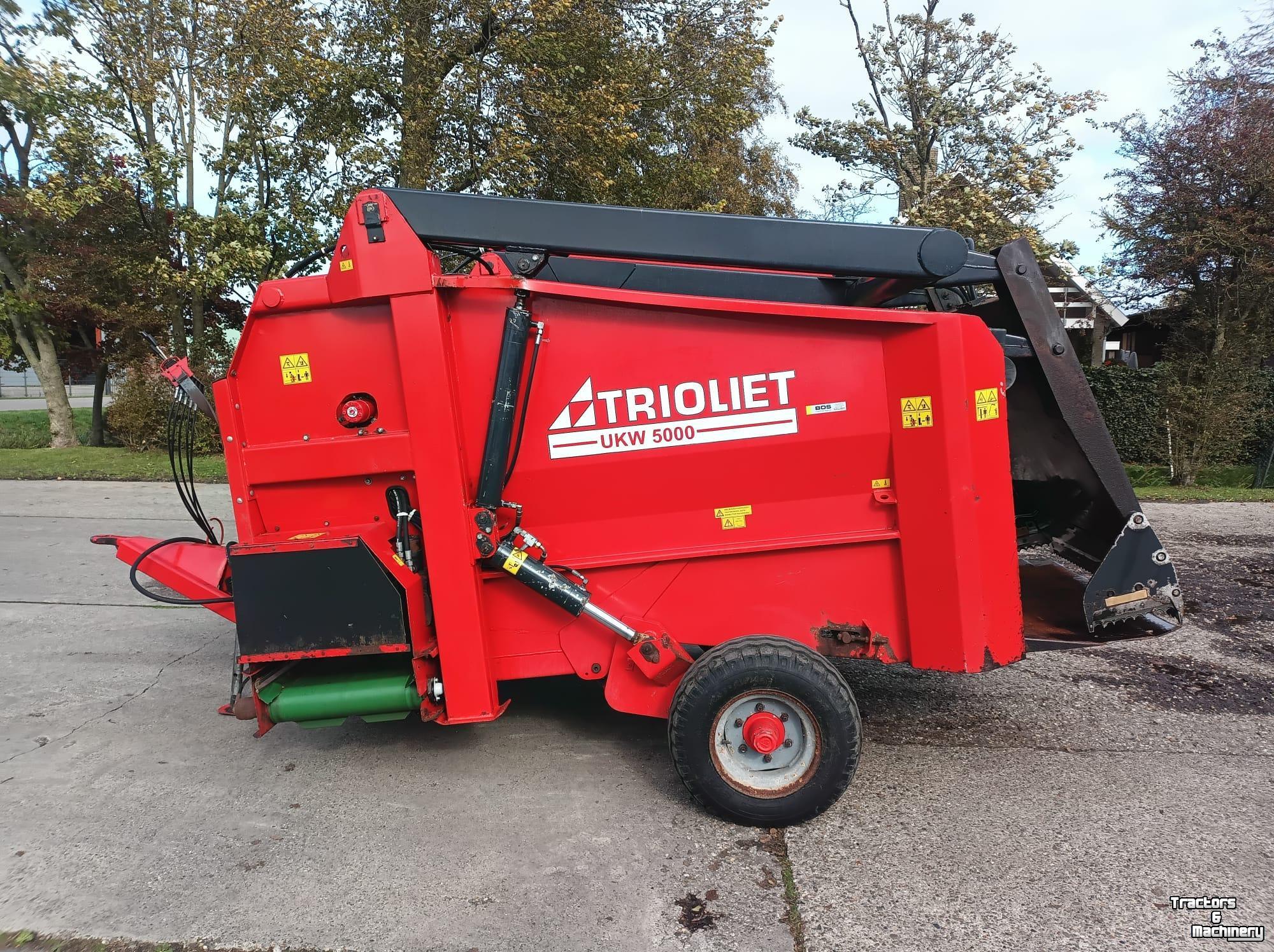 Silage grab-cutter wagon Trioliet UKW 5000
