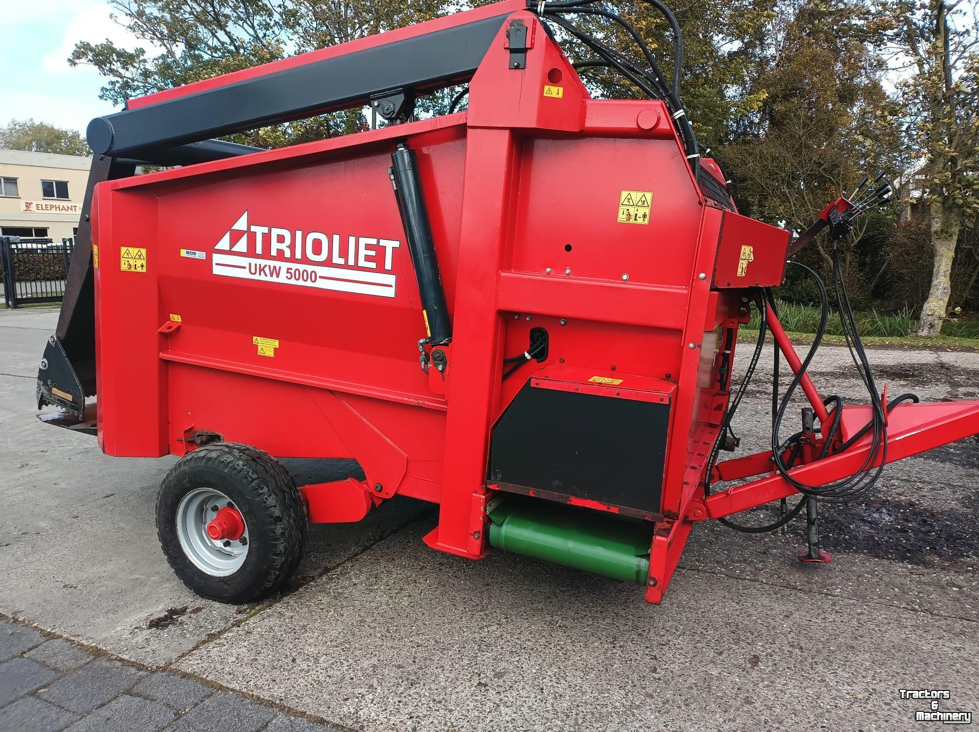 Silage grab-cutter wagon Trioliet UKW 5000