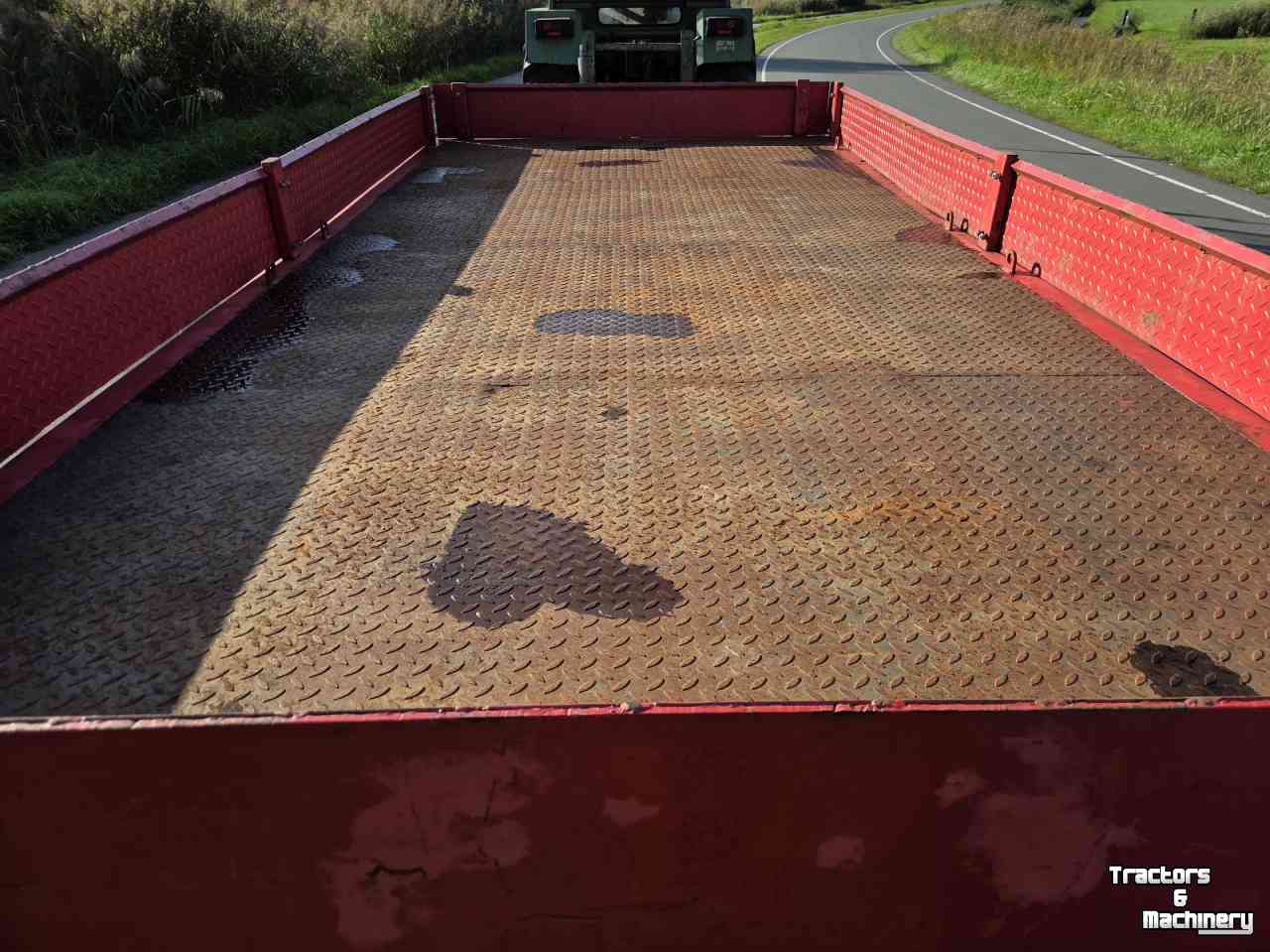 Agricultural wagon Kersten 6 tons landbouwwagen 520x245cm bakke wagen