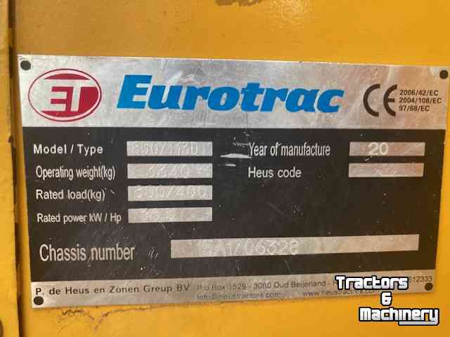 Wheelloader Eurotrac T13D