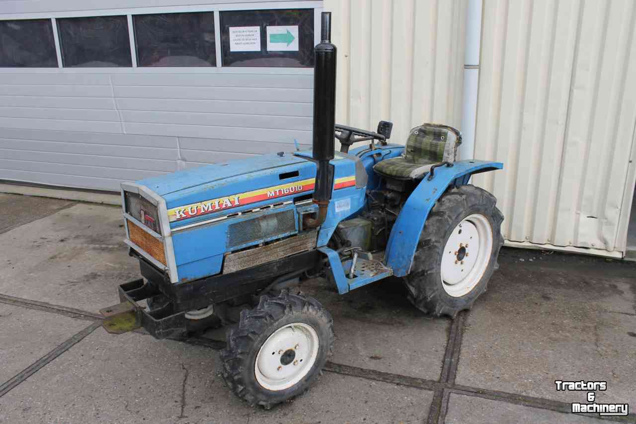 Horticultural Tractors Mitsubishi MT1601D (Kumiai) minitrekker minitractor tuinbouwtrekker 4wd