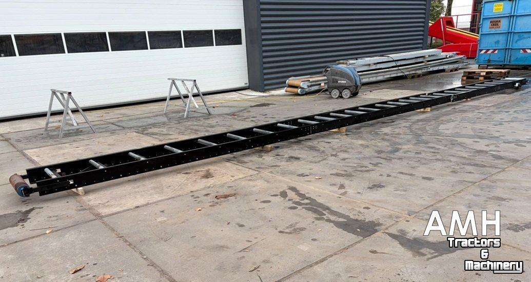 Conveyor  12430X550 TRANSPORTBAND VLAKKE BAND FLAT BELT CONVEYOR BELT FLACHBAND FÖRDERBAND