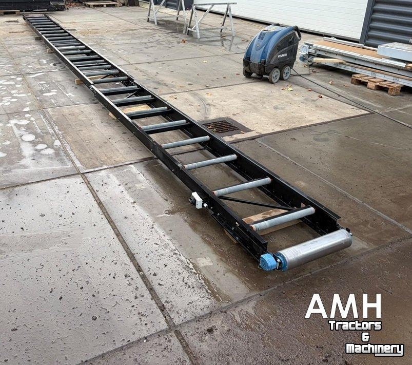 Conveyor  12430X550 TRANSPORTBAND VLAKKE BAND FLAT BELT CONVEYOR BELT FLACHBAND FÖRDERBAND