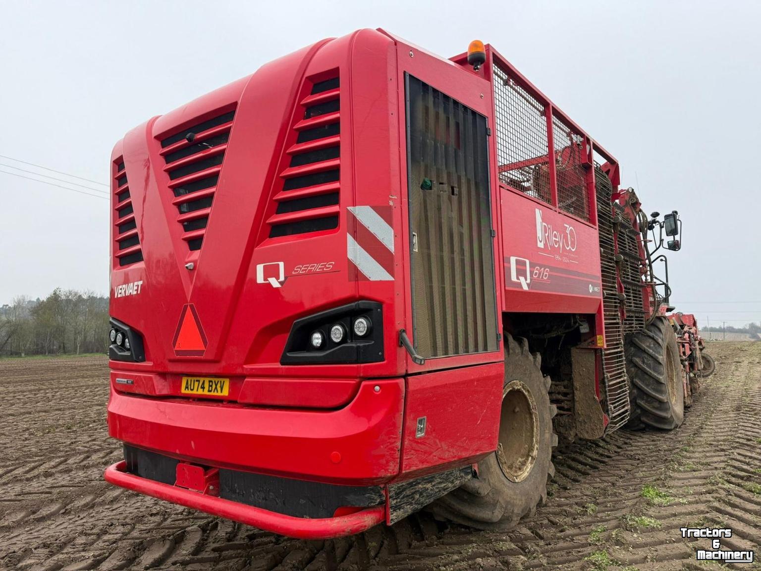 Sugar beet harvester Vervaet Q616 Rollerbed