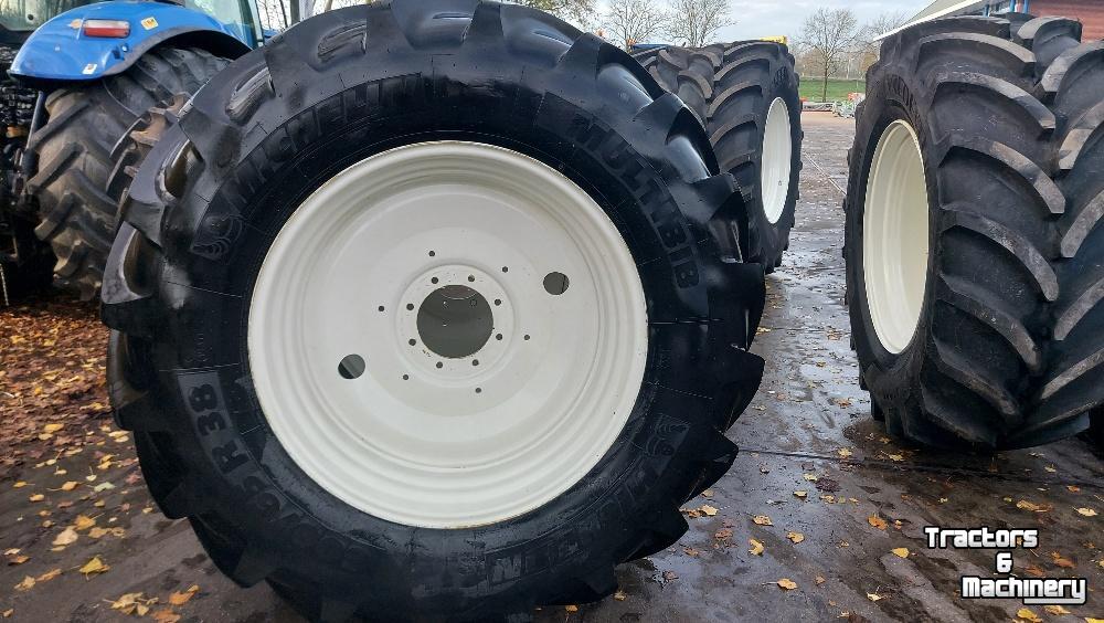 Wheels, Tyres, Rims & Dual spacers Michelin 600/65R38