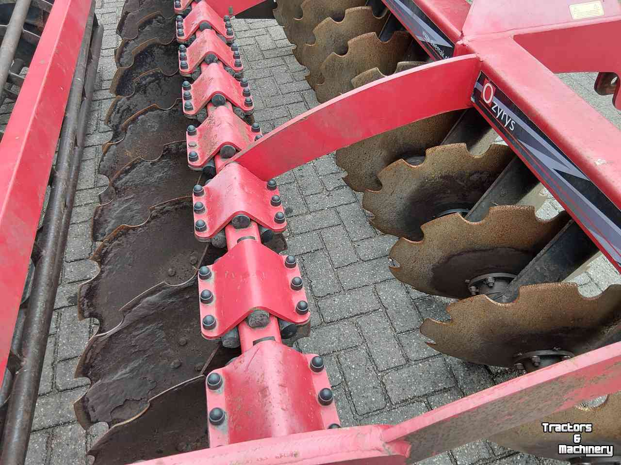 Disc harrow Awemak Schijveneg 3 meter breed
