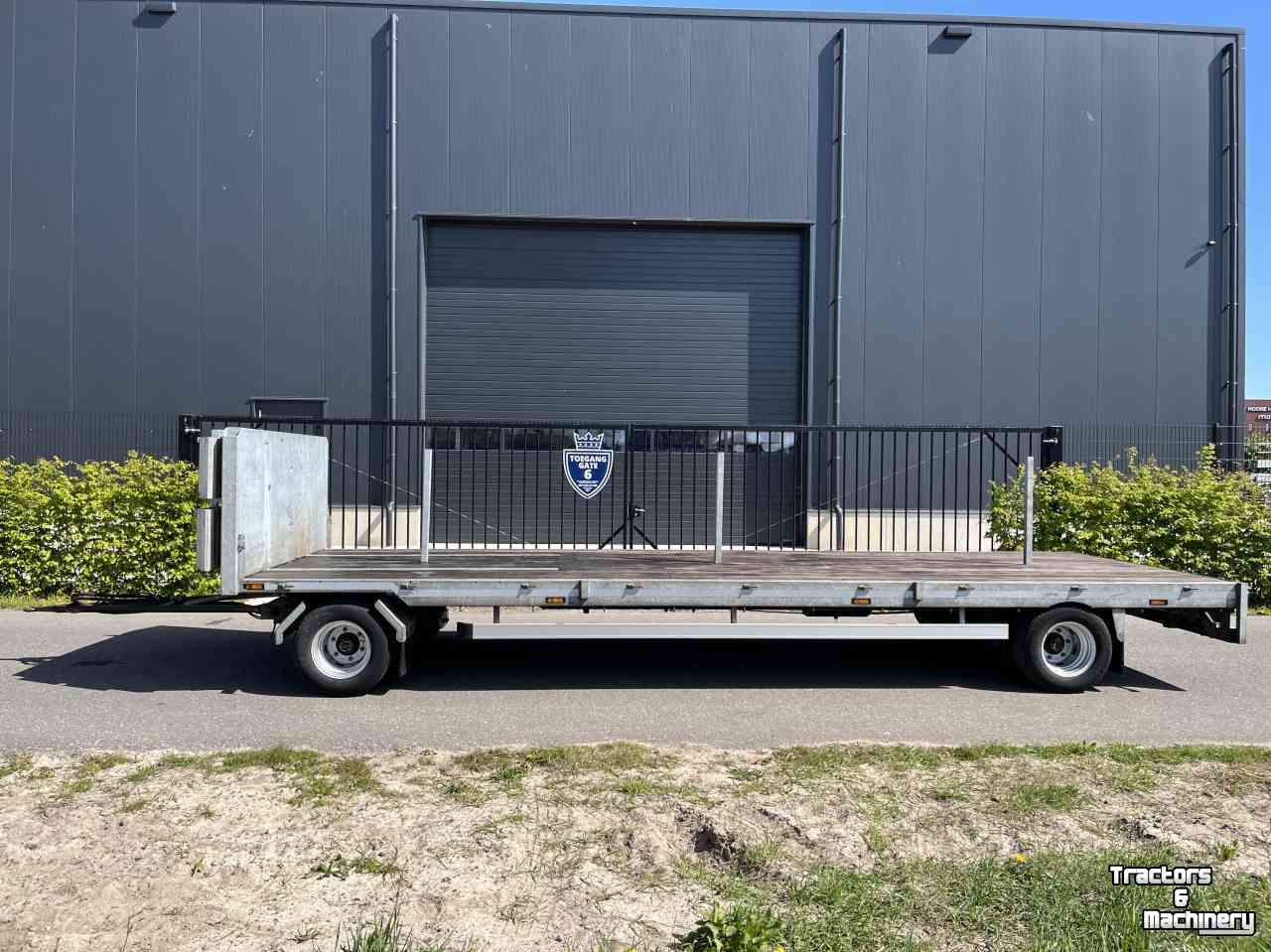 Truckwagon  Kuiper KD7002 Schamel aanhanger luchtgeremd
