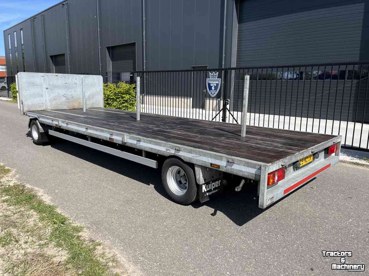 Truckwagon  Kuiper KD7002 Schamel aanhanger luchtgeremd