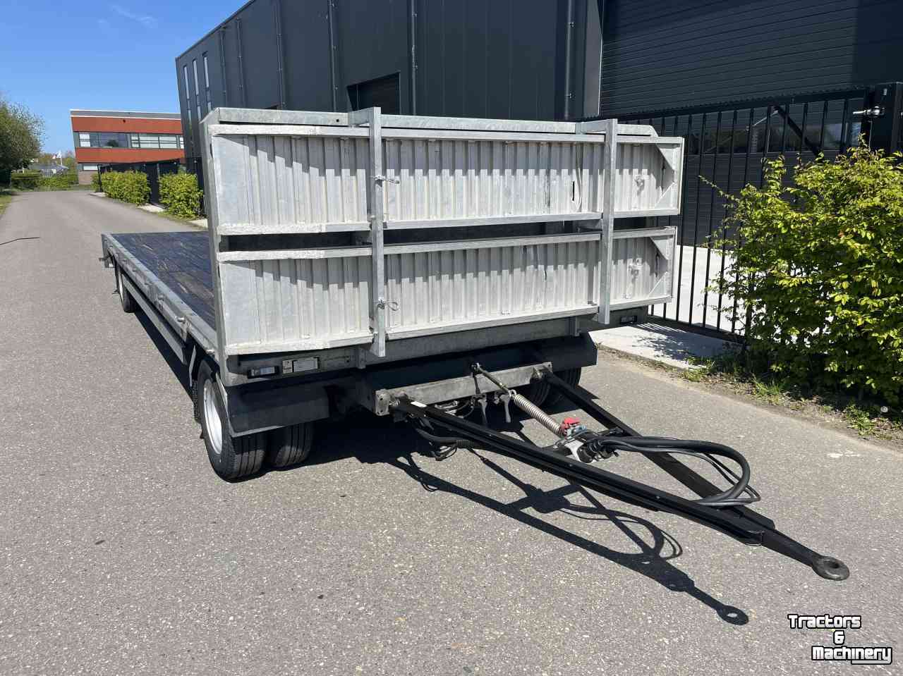 Truckwagon  Kuiper KD7002 Schamel aanhanger luchtgeremd