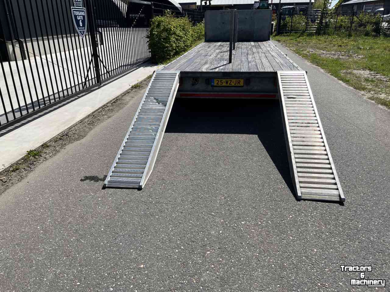 Truckwagon  Kuiper KD7002 Schamel aanhanger luchtgeremd