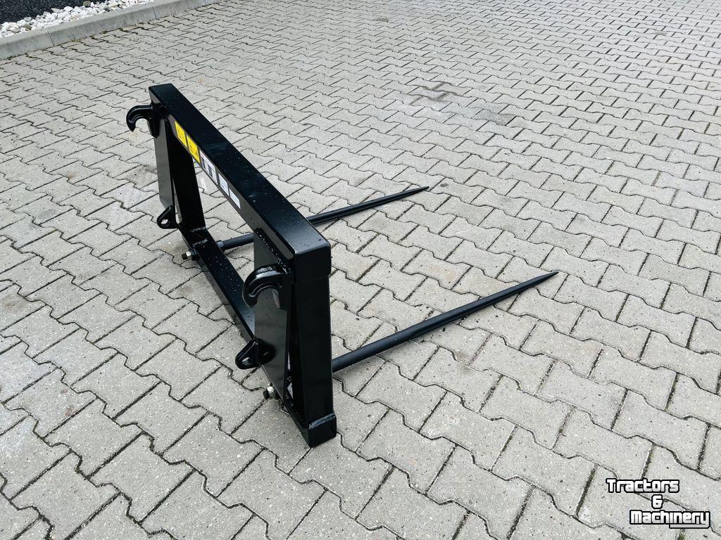 Bale spike / Bale spear Granit balenprikker met Euro opname