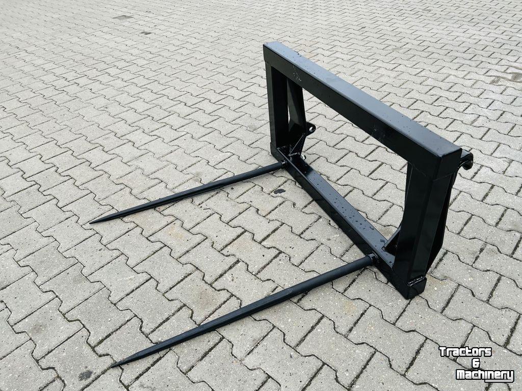 Bale spike / Bale spear Granit balenprikker met Euro opname