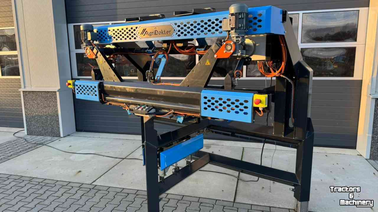 Box filler SWP Machinery AgriDokter Compact Vuller - Kistenvuller Bloembollen - Box Filler Flowerbulbs