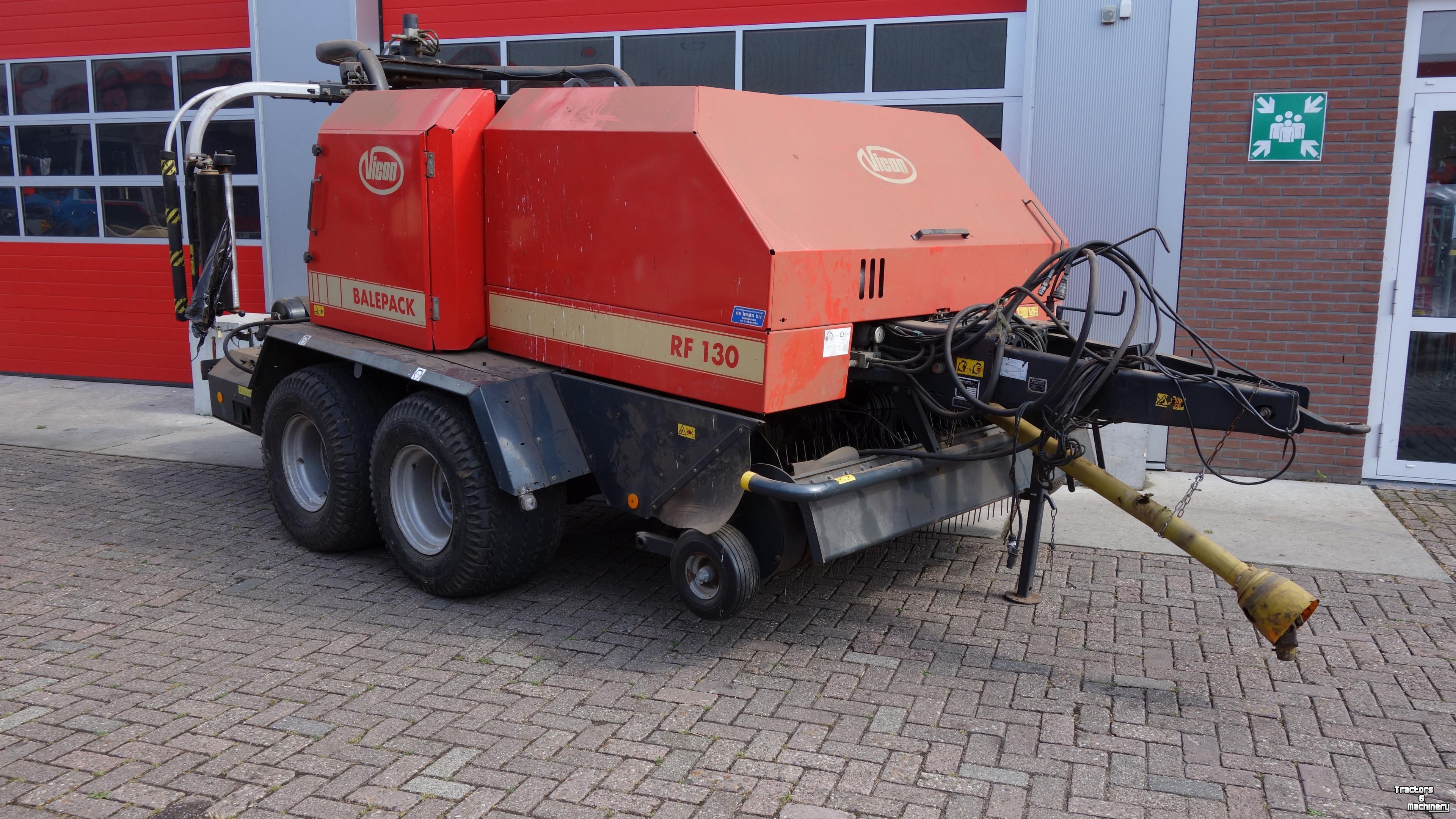 Balers Vicon VICON RF130 RONDEBALENPERS-WIKKELCOMBI