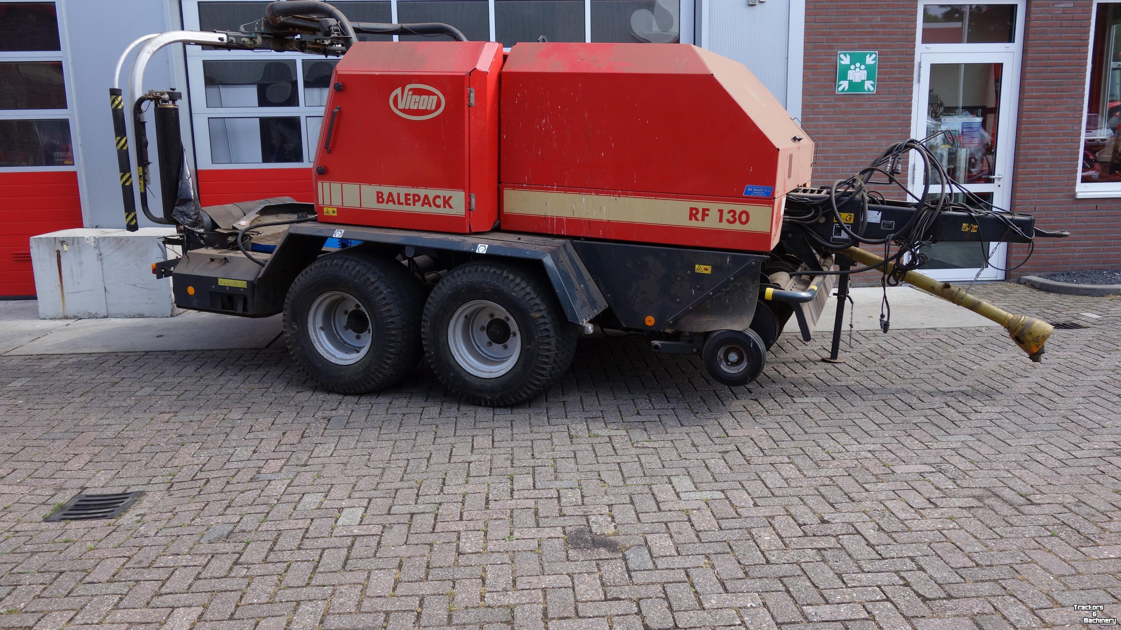 Balers Vicon VICON RF130 RONDEBALENPERS-WIKKELCOMBI