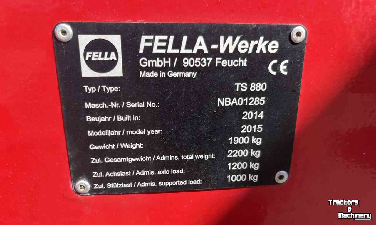 Rake Fella TS 880 Rugger