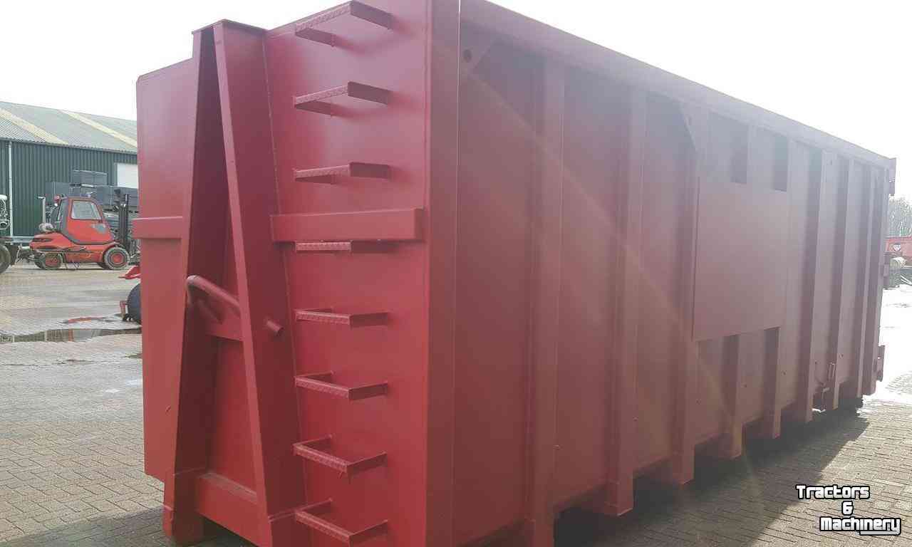 Hooked-arm carrier  Haakarm container / afzetcontainer 35 m3