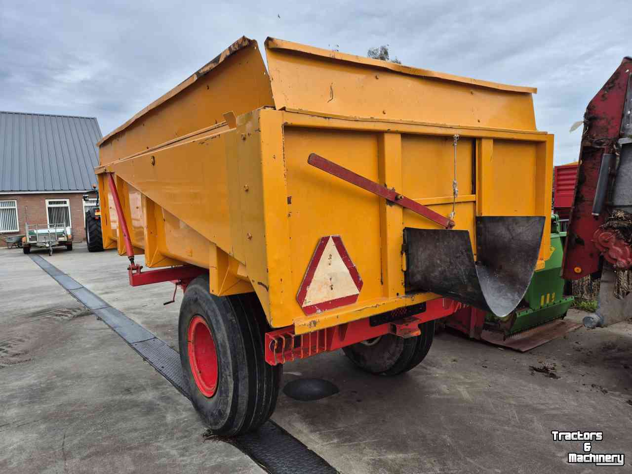 Dumptrailer  Landbouwkipper 8 ton