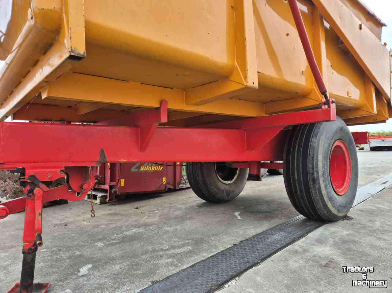 Dumptrailer  Landbouwkipper 8 ton
