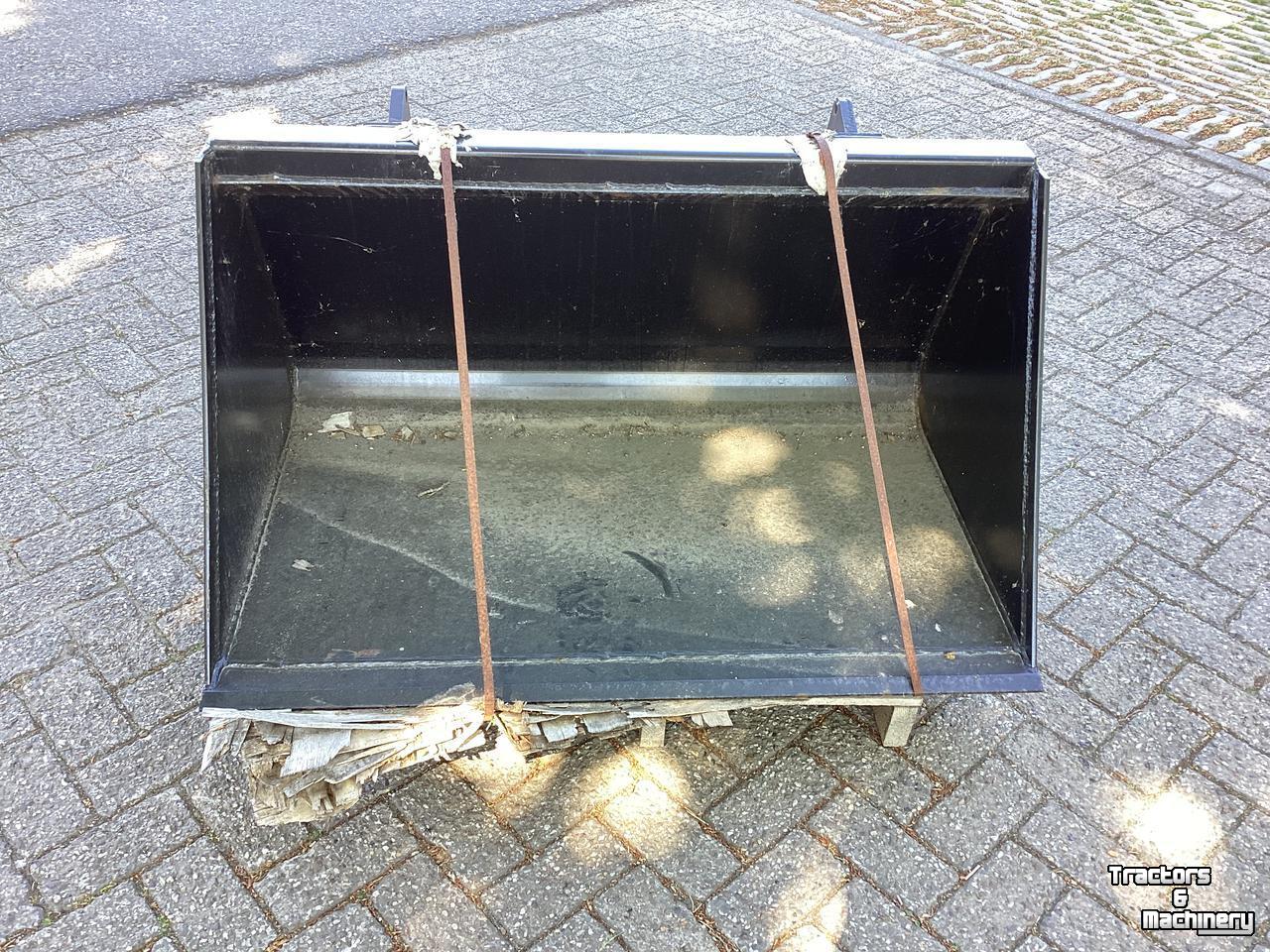 Wheelloader Weidemann grondbak