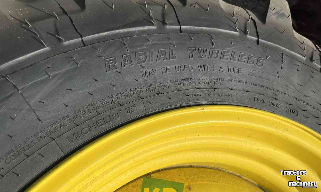 Wheels, Tyres, Rims & Dual spacers Michelin 380/85R30 Agribib Nieuw