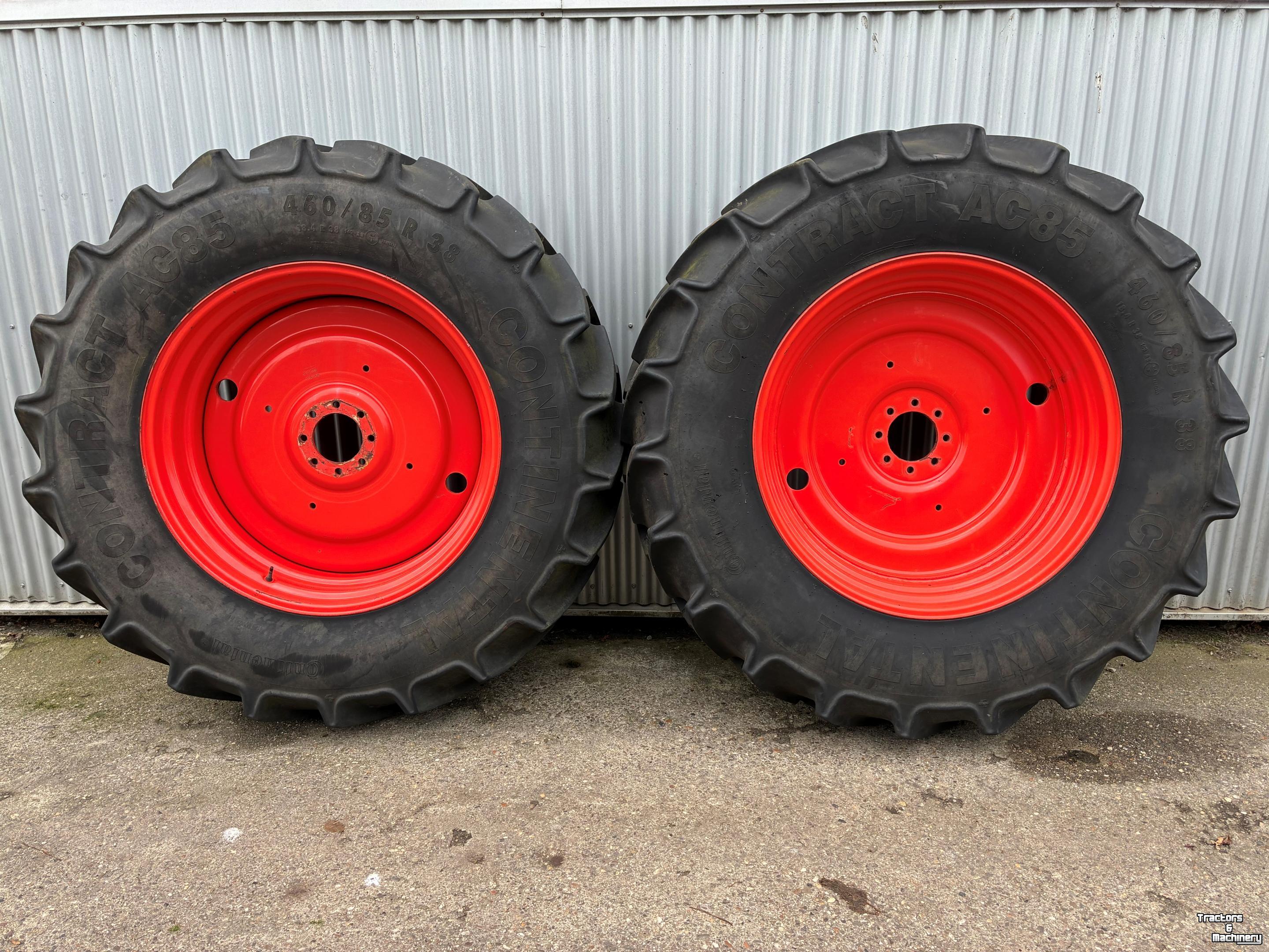 Wheels, Tyres, Rims & Dual spacers Continental 460/85R38