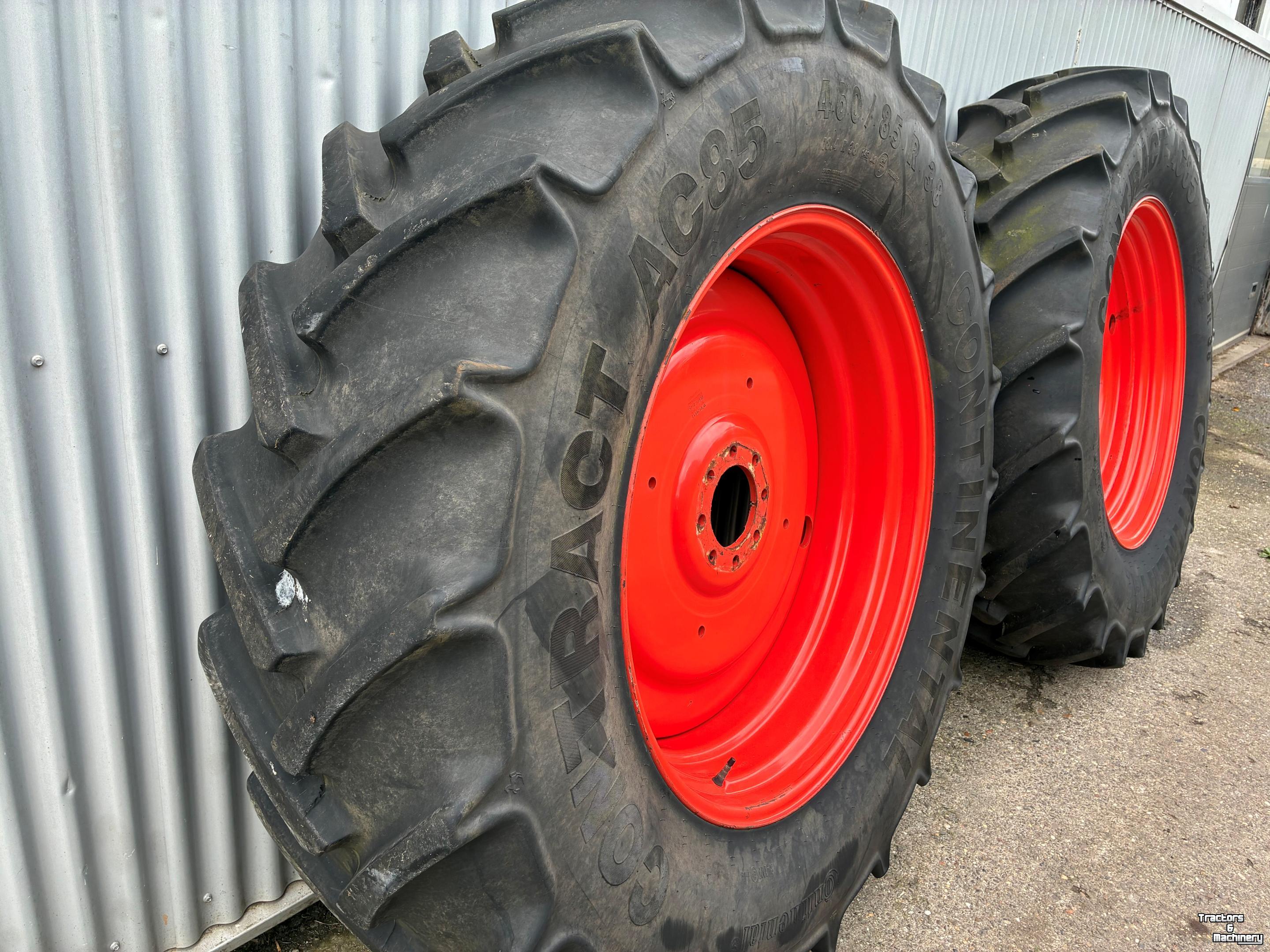 Wheels, Tyres, Rims & Dual spacers Continental 460/85R38