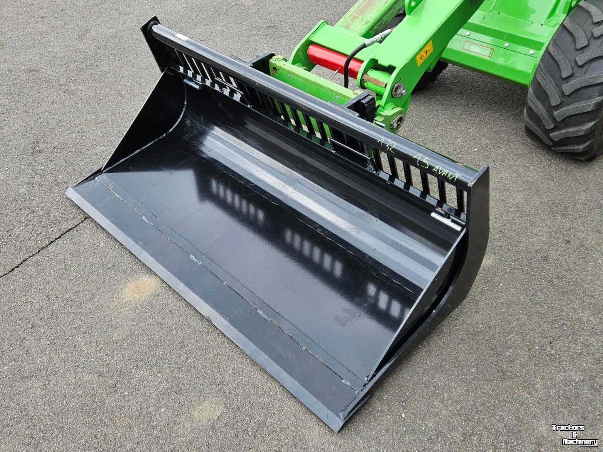 Skeleton buckets Avant Puinbak 147 cm met inlegvel