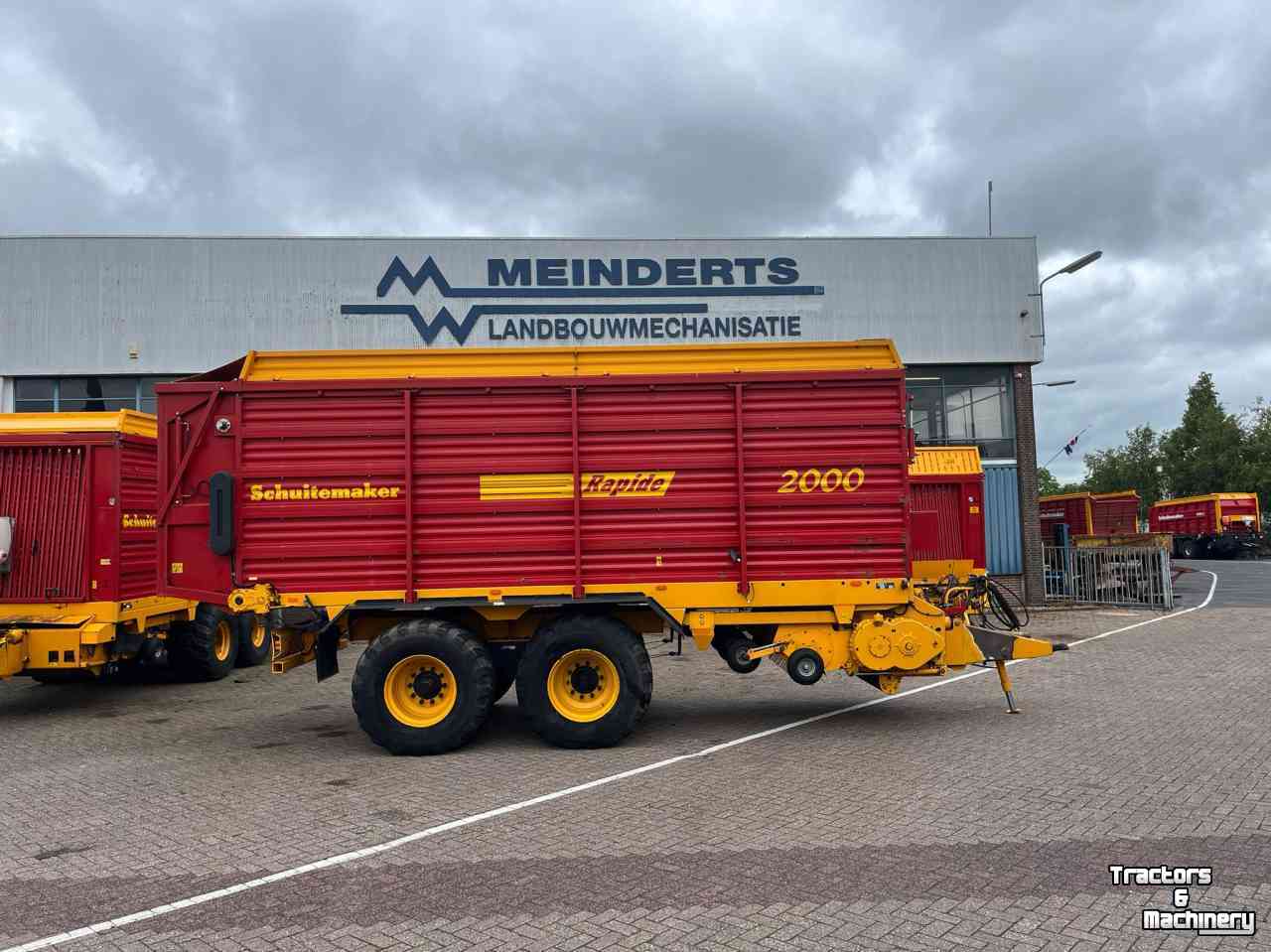 Self-loading wagon Schuitemaker Rapide 2000 SW opraapwagen