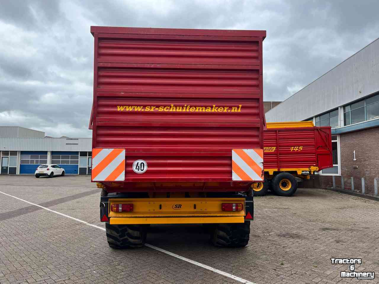 Self-loading wagon Schuitemaker Rapide 2000 SW opraapwagen