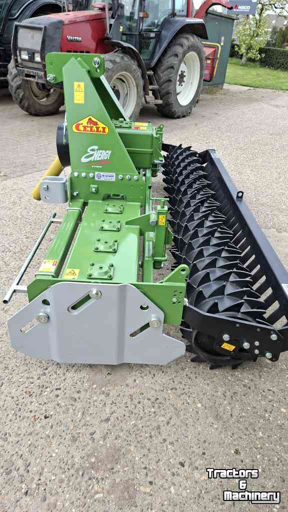 Rotary Harrow Celli Energy 300 kopeg met pakker-rol
