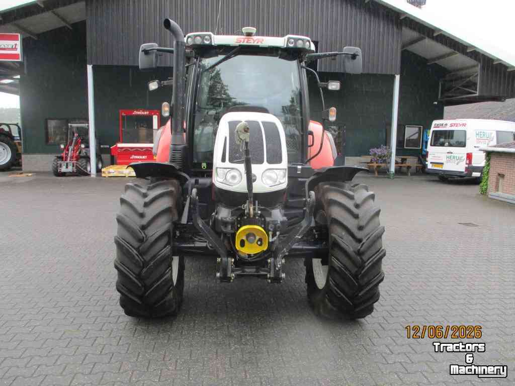 Tractor Steyr Profi 120 CVT 50KM  met fronthef en pto