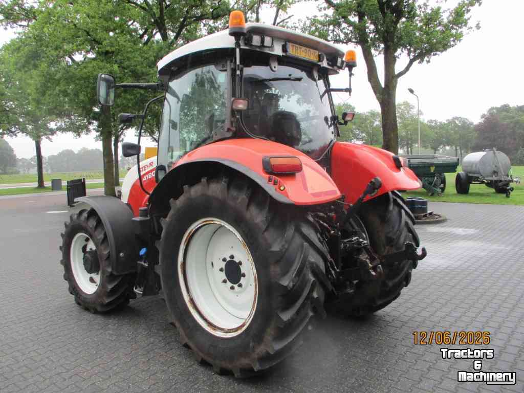 Tractor Steyr Profi 120 CVT 50KM  met fronthef en pto