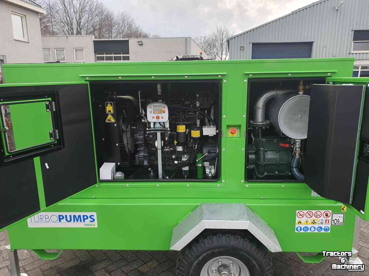 Stationary engine/pump set Idrofoglia pompset, pomp, haspel, motor, beregening