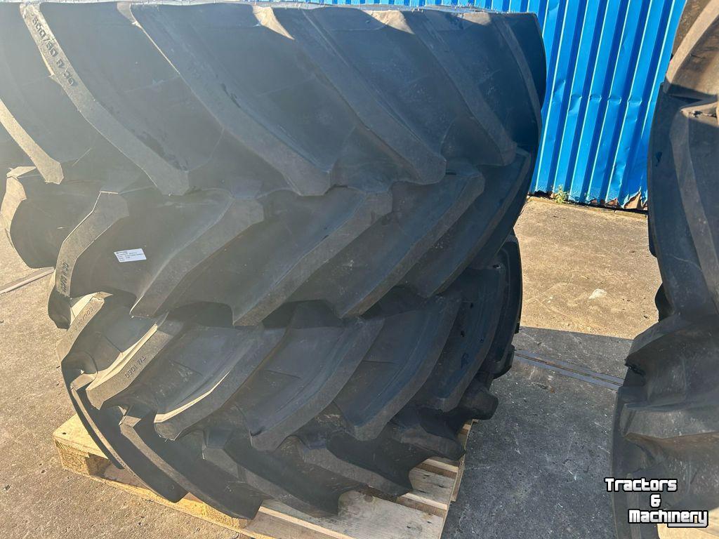 Wheels, Tyres, Rims & Dual spacers Trelleborg Set 710/60R42+600/60R30 10-G