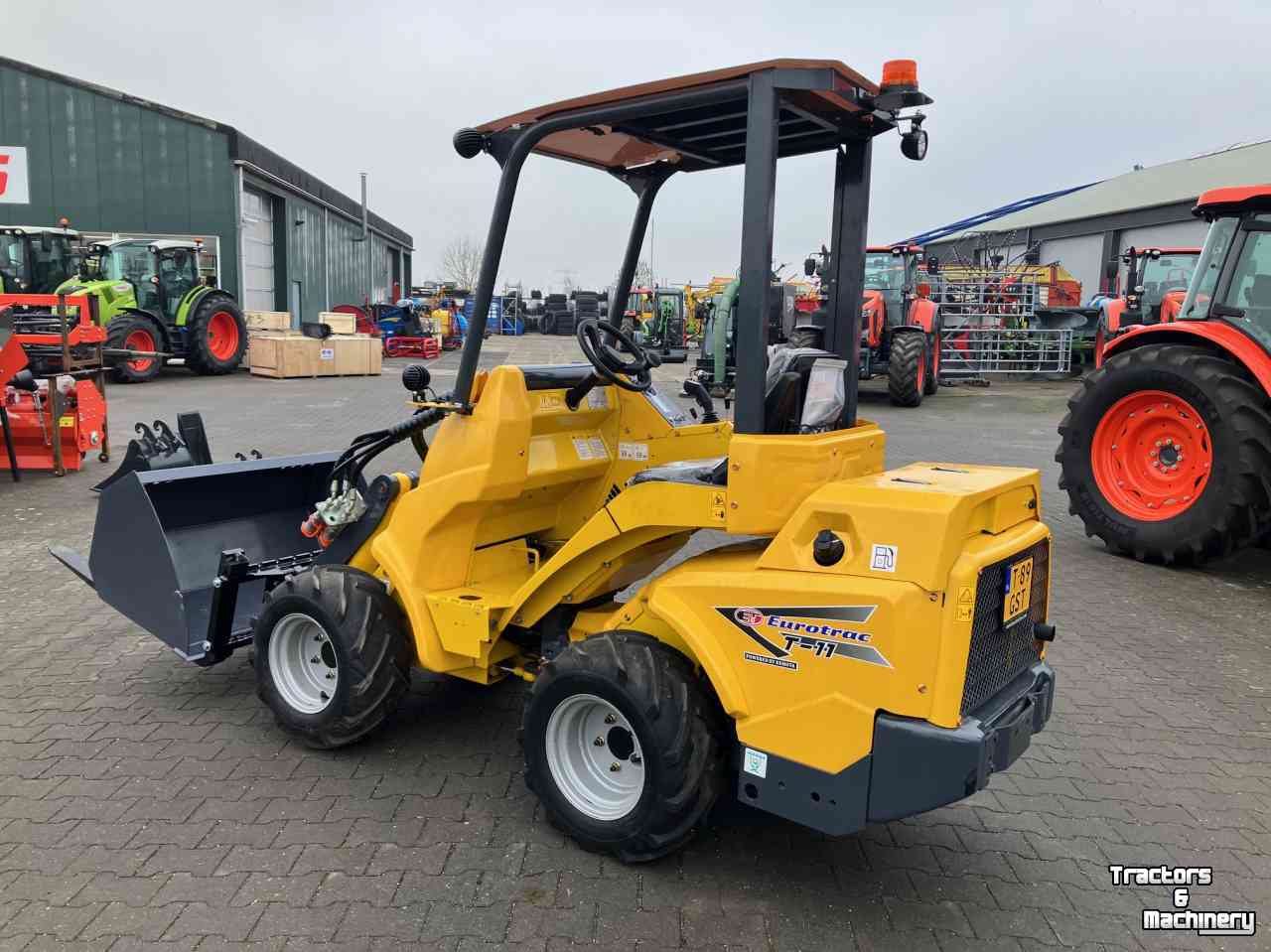 Wheelloader Eurotrac W11 telescoop shovel -minishovel