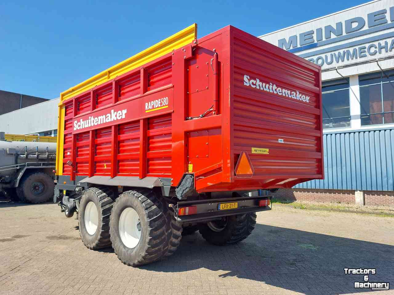 Self-loading wagon Schuitemaker Rapide 580S opraapwagen