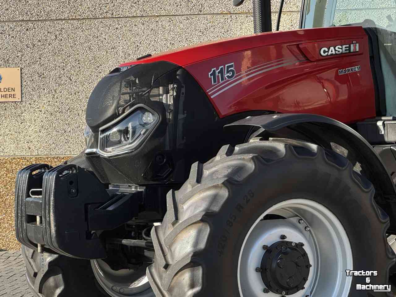Tractor Case-IH Maxxum 115 Active 8  vol geveerd 40km