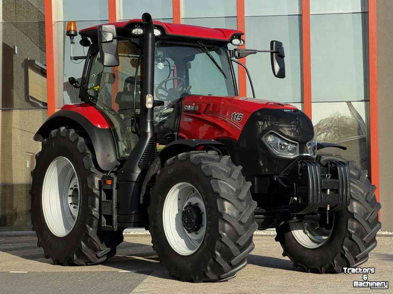 Tractor Case-IH Maxxum 115 Active 8  vol geveerd 40km
