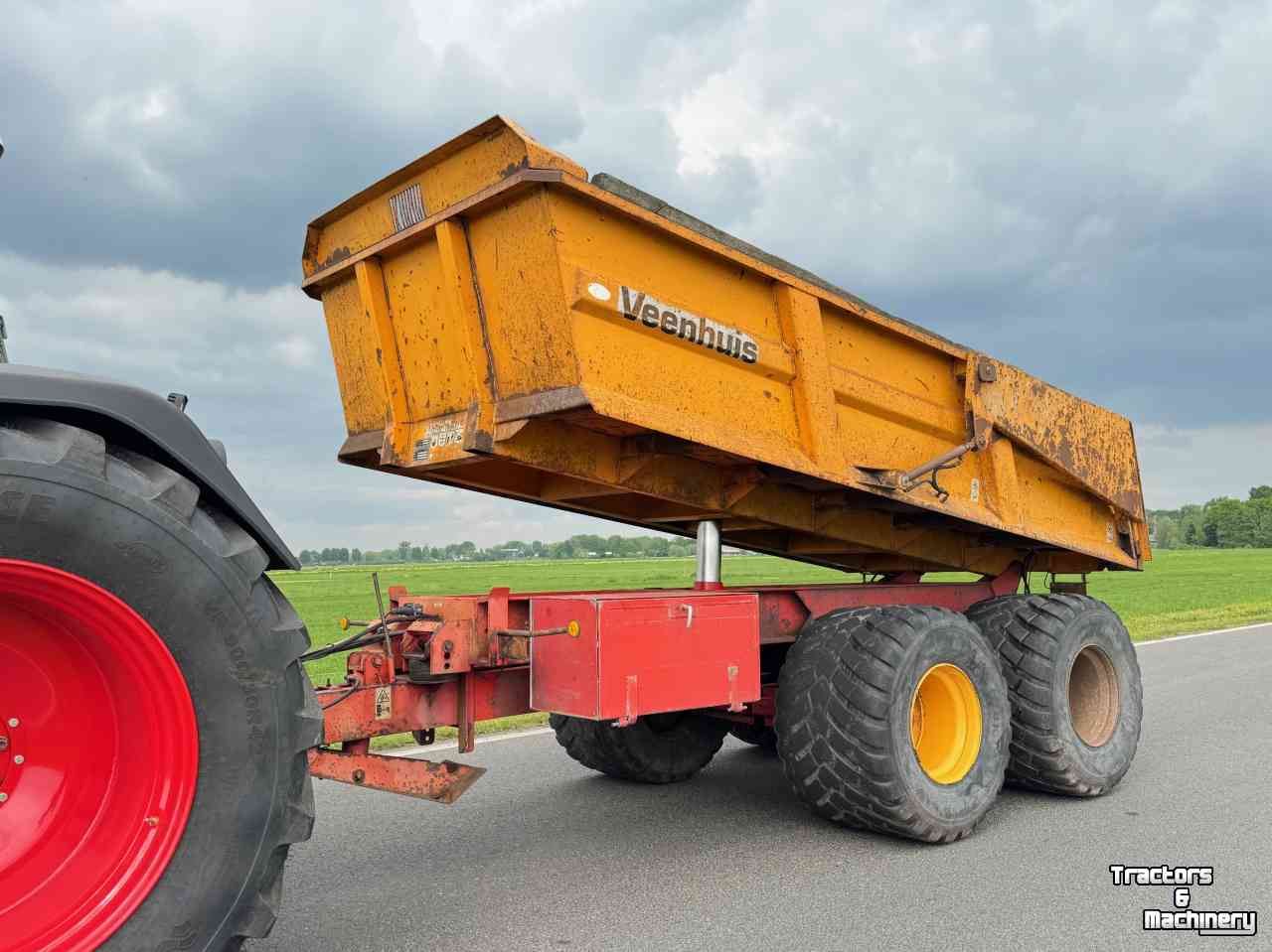 Dumptrailer Veenhuis Veenhuis JVZK 18000 Kipper midejo