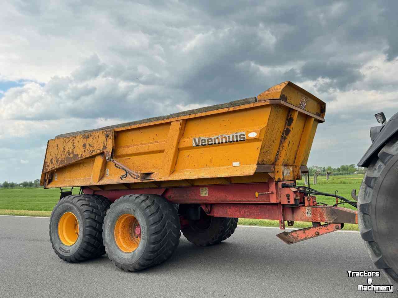 Dumptrailer Veenhuis Veenhuis JVZK 18000 Kipper midejo