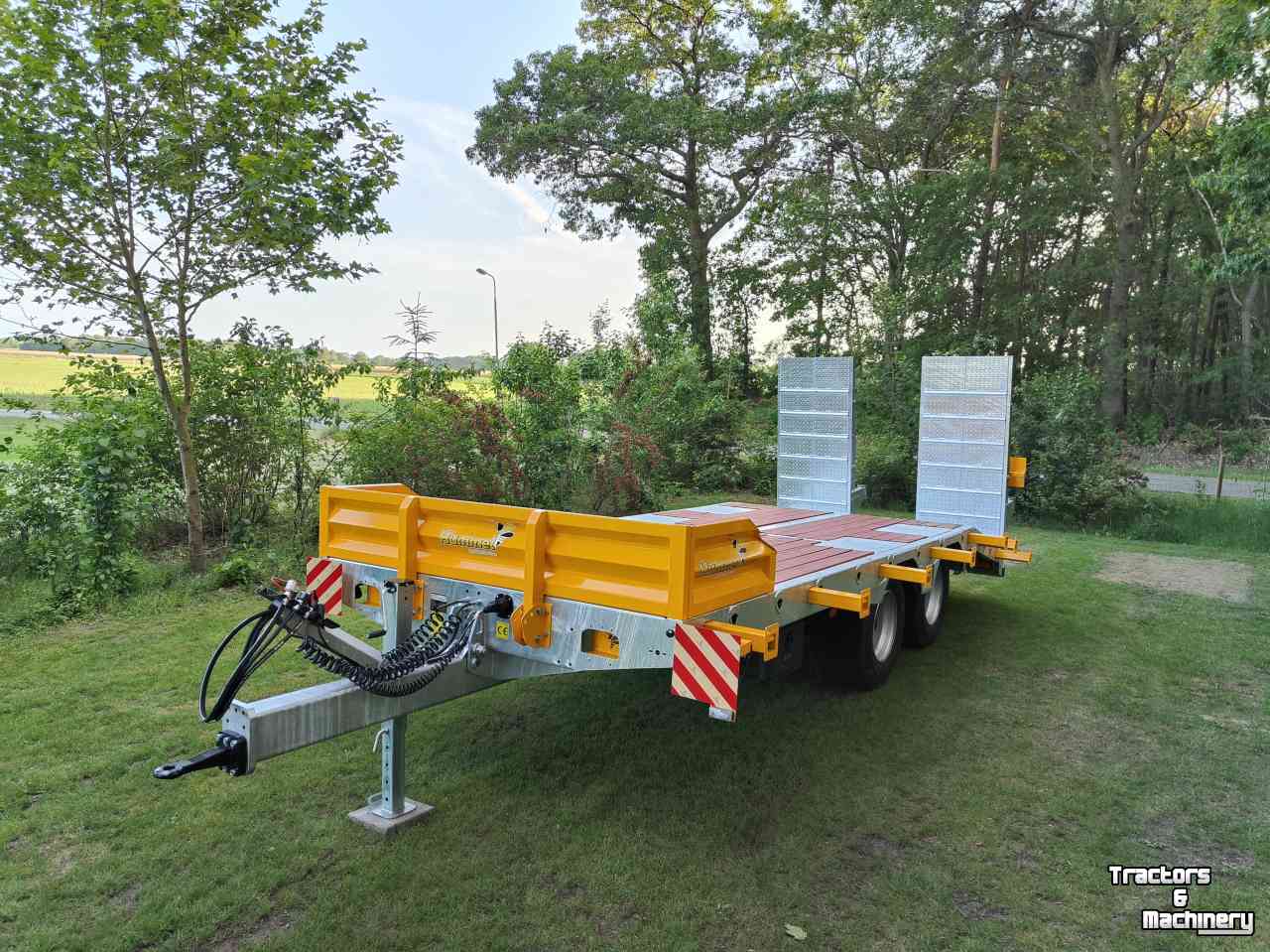 Ramp trailer  Hummel Dieplader