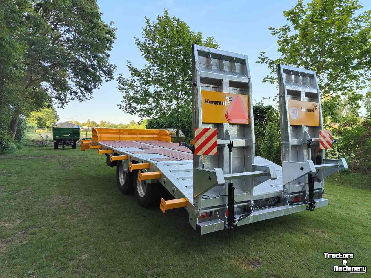 Ramp trailer  Hummel Dieplader