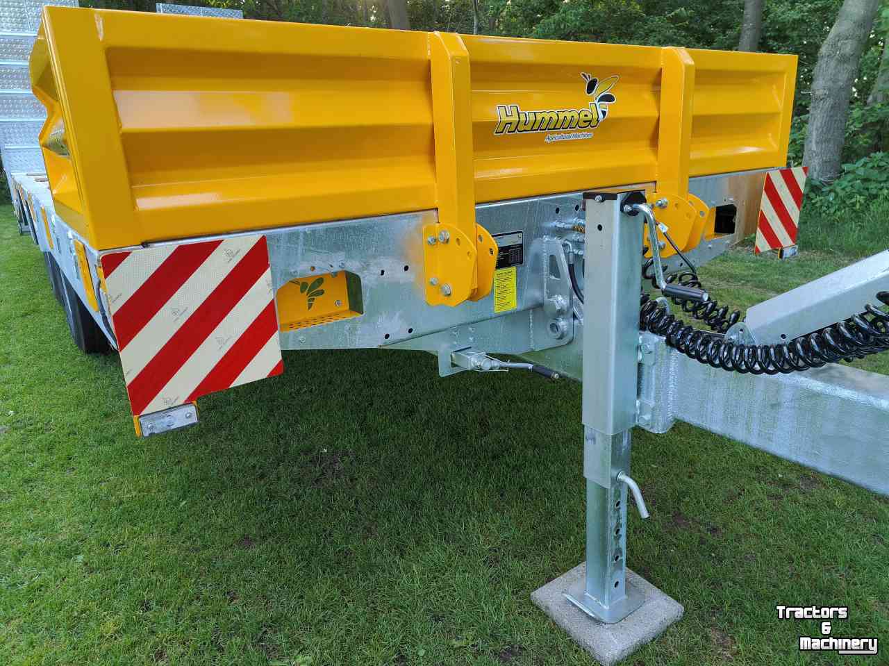 Ramp trailer  Hummel Dieplader
