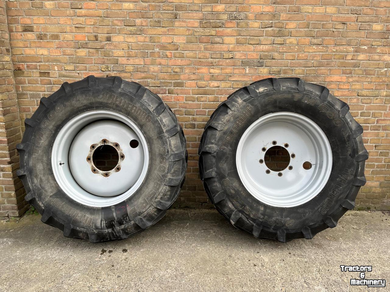 Wheels, Tyres, Rims & Dual spacers Trelleborg TM 600 380/85R28