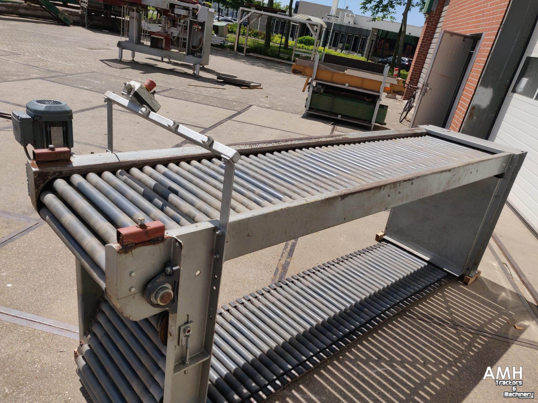 Sorting machine Grisnich Rollenleestafel 3050x600 ROLLENLEESTAFEL ROLLER INSPECTION BELT ROLLENVERLESETISCH