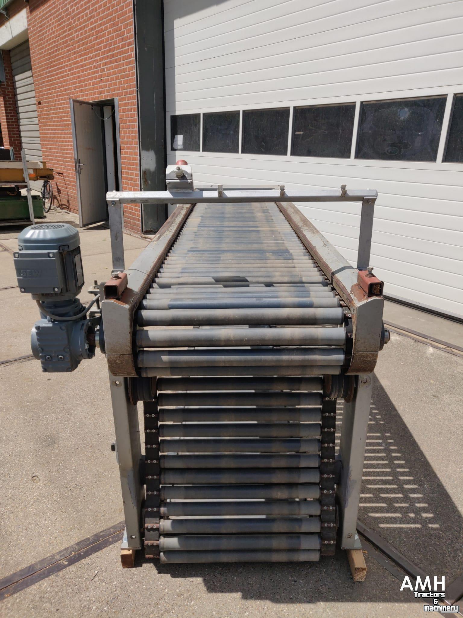 Sorting machine Grisnich Rollenleestafel 3050x600 ROLLENLEESTAFEL ROLLER INSPECTION BELT ROLLENVERLESETISCH