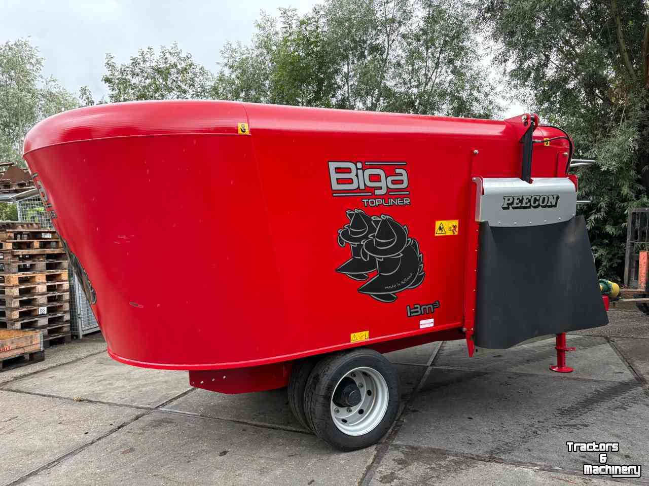 Horizontal feed mixer Peecon Peecon Biga 13-197/230