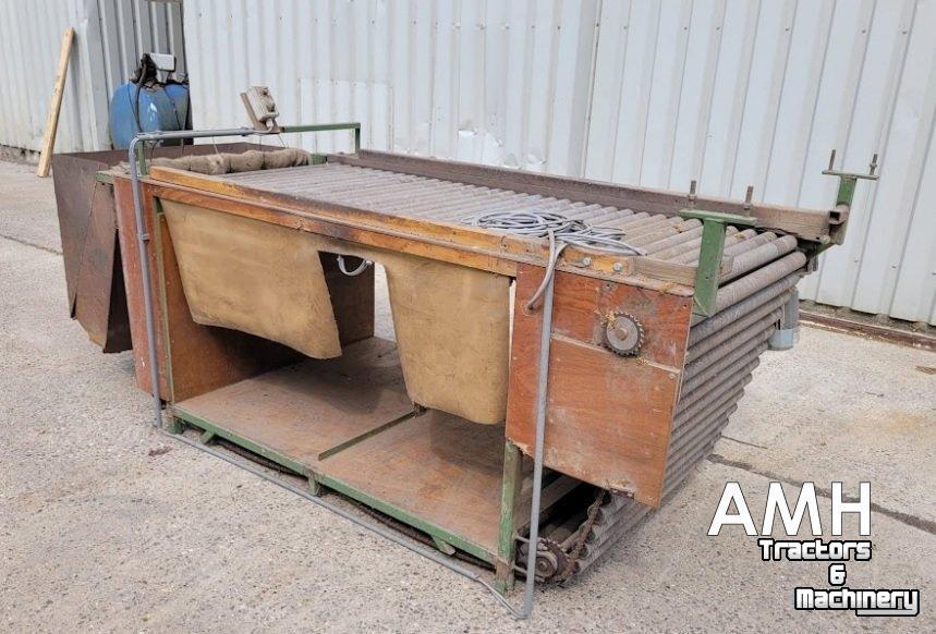 Conveyor Schouten Leesband 2200X1000 ROLLENLEESTAFEL ROLLER INSPECTION BELT ROLLENVERLESETISCH
